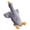 Gray, variant on NovaStitch Dog Plush Toy 50cm 150g Soft Squeaky Stuffed Animal for Small Medium Large Dogs Cuddle Interactive Play Chew Toy - Gray