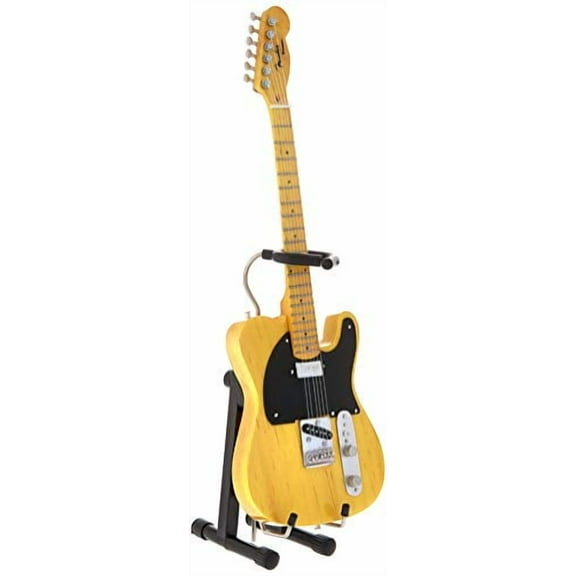 AXE HEAVEN FENDER TELECASTER BUTTERSCOTCH BLONDE MINIATURE GUITAR