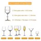 thumbnail image 5 of Estante para copa de vino negro, soporte de Metal debajo del gabinete, colgador de almacenamiento para copas de vino, organizador Compatible con, 5 of 5