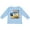 AE-Light Blue, variant on Inktastic Four and Digging It Bulldozer 4th Birthday Boys or Girls Long Sleeve Toddler T-Shirt