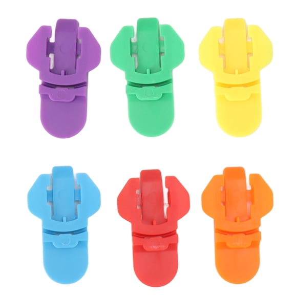 Yajisi 6-Pack 2-in-1 Can Opener & Cover, 6 Colors Manual Soda Can Opener Dustproof Lids, 3.1 x 2.8 x 0.8 Inches