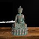 thumbnail image 3 of Estatua de Buda de piedra Cola Vintage Micro paisaje escultura de figura de Buda sentado Bronce, 3 of 7