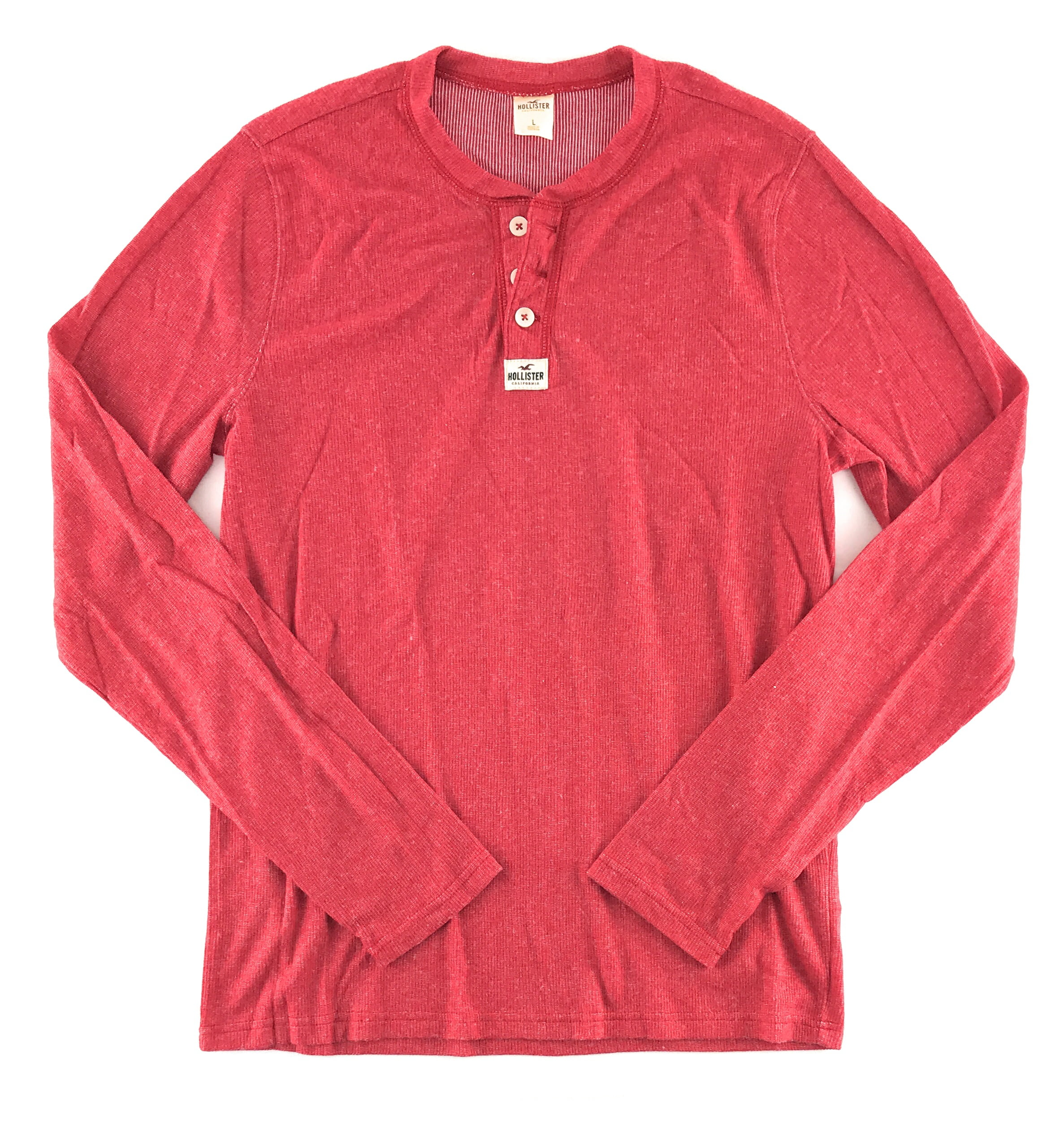 Hollister Mens Long Sleeve T-shirt - Walmart.com