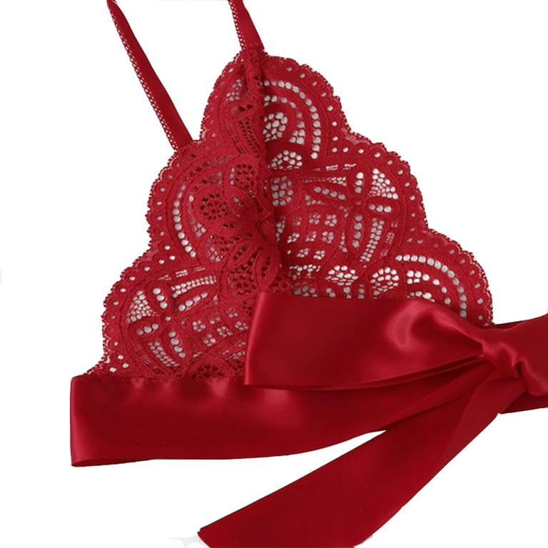 free shipping for sale Burgundy lingerie set for Valentine´s Day