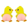 thumbnail image 1 of Anti-Scratch Door Protector, Cute Cartoon Butt Car Sticker, Anti-Scratch Funny Cute Soft Butt Bumper Strip, 1 of 8