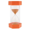 thumbnail image 1 of Temporizador de cristal de arena de tiempo de tiempo de tiempo de para el de la , escritorio de oficina, , duradero y fácil ( naranja Soledad Temporizador de arena preciso de 10 min., 1 of 10