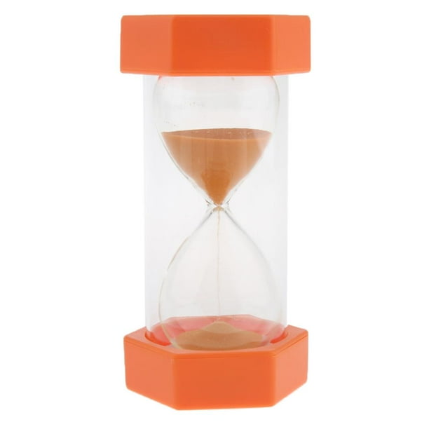 Temporizador de Cristal de Arena Yotijar de 10 minutos Naranja