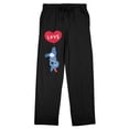 thumbnail image 1 of Lilo & Stitch Black Sleep Pajama Pants - Small, 1 of 7