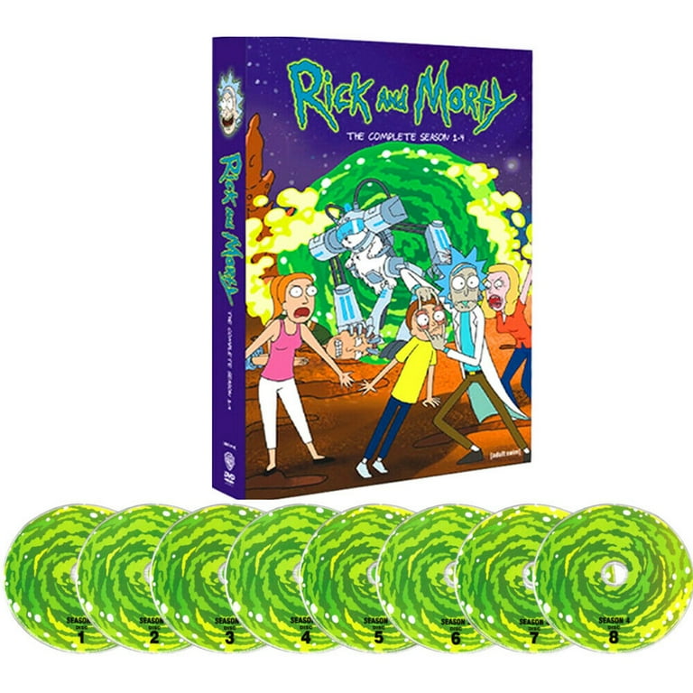 Rick and Morty The Complete Series DVD Season 1 4 Walmart