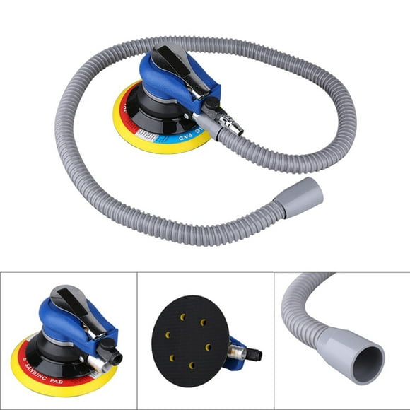 150mm/6" Air Random Orbital, Disc Sanders Sanders Palm Sander Dual Action Pneumatic Polisher Grinding Sanding Tools With Dust Collection Hose