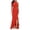 A-RD2398, variant on Wxolcjlv Ruffle Slit Maxi Dress for Women Halter Neck Fitted Evening Gala Gown