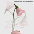 thumbnail image 2 of Lampe de Bureau LED Fleur Multifonction pour Étudiants Lampe de Lecture Tactile Protection des Yeux Éclairage de Chambre Lampe de Table_cadeau Surprise, 2 of 4