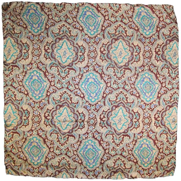 Wyoming Traders Red/Gold Paisley Wild Rag