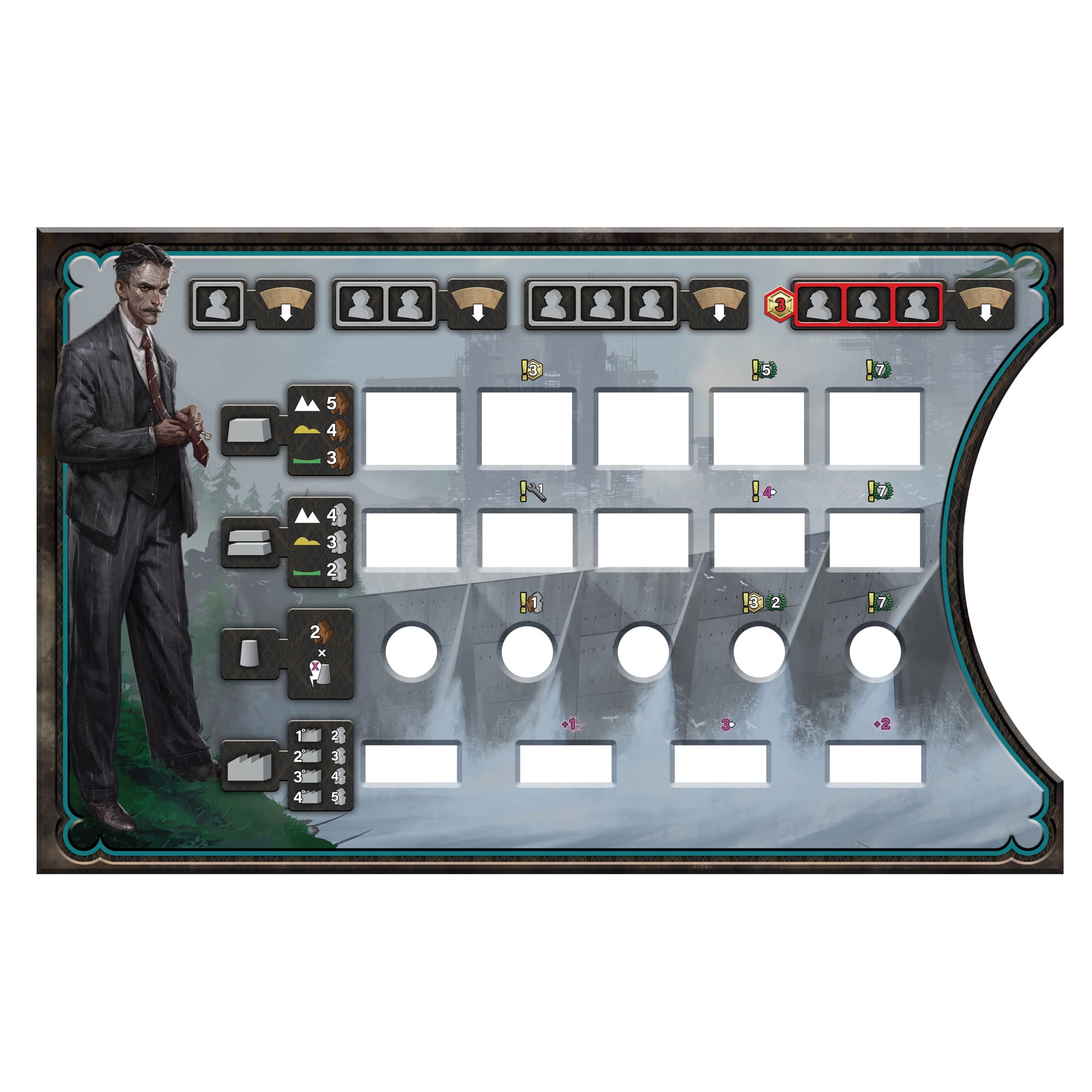 Asmodee Barrage Strategy Board Game