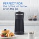 thumbnail image 3 of Elite Gourmet EHC208RS Cafetera compacta de una sola reserva personal, compatible con K-Cups y molidos, filtro reutilizable, 16 onzas, negro Elite Gourmet NA, 3 of 7