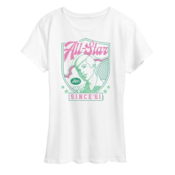 Barbie - All Star Ken - Women'S Short Sleeve Graphic T-Shirt