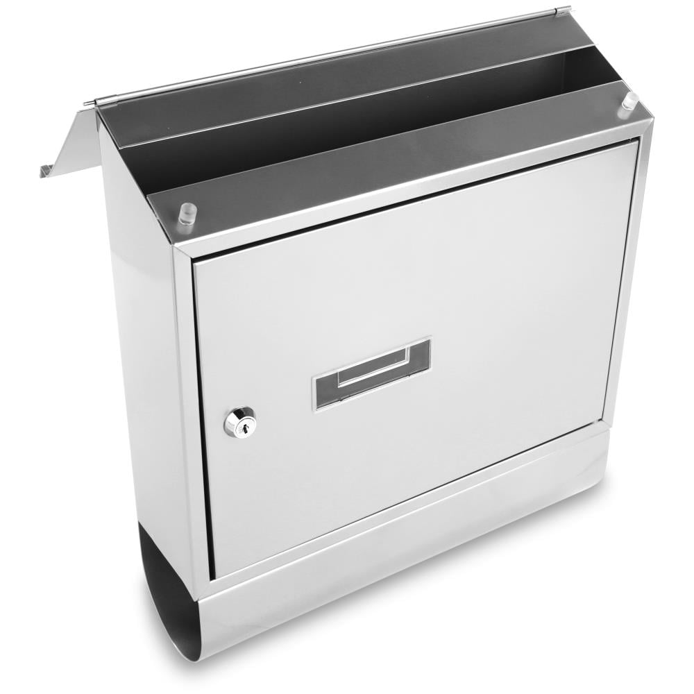 SereneLife SLMAB06 - Indoor/Outdoor Wall Mount Locking Mailbox