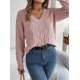 thumbnail image 4 of Suéter de cuello alto de manga larga con giro de color sólido informal de otoño e invierno Ropa de mujer europea y americana, 4 of 5