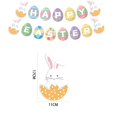 thumbnail image 4 of Esaierr Easter Flag Bunny Decor Bunny Suit Bunny Ornament Cake Toppers for Easter Bunny Decorations, 4 of 6