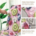 thumbnail image 5 of Yayeee 2 Pack Dining Chair Covers Stretch Parson Chairs Slipcovers Seat Protector, Pink Blueberries, 5 of 6
