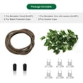 thumbnail image 2 of Enredaderas y hojas flexibles para reptiles 8FT Coolrunner, 2 of 7