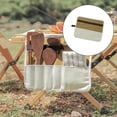 thumbnail image 1 of Bolsa de almacenamiento Equipo de camping de Cubiertos Portátil Portátil Cuelga Tenedor Picnic Llevar Accesorios Outdoor Tablew Soledad Almacenamiento de vajillas de picnic, 1 of 10