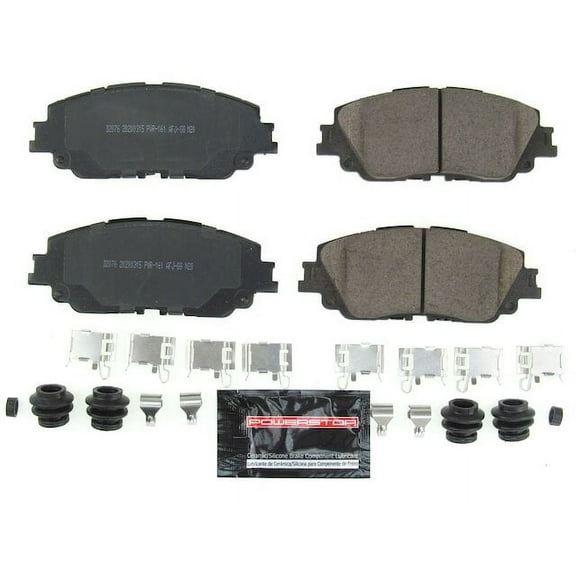 Front Brake Pad Set - Compatible with 2021 - 2024 Toyota Venza 2022 2023