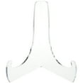 thumbnail image 2 of Plymor Clear Acrylic 60-Degree Angle Easel With Deep Support Ledges, 9" H x 9" W x 7.25" D, 2 of 2