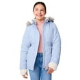 thumbnail image 2 of Free Country Girls' Long Bib Puffer Jacket Cornflower L, 2 of 7