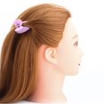 thumbnail image 5 of pinzas para el cabello mate, simples y mate, semicirculares, color caramelo, 4 cm, pinzas de plátano de moda antideslizantes para todo tipo de cabello, material plástico., 5 of 5