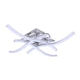 thumbnail image 1 of Lámpara de techo LED geométrica de 4 barras, hogar, dormitorio, cocina, sala Blanco cálido Yuyangstore iluminación de techos, 1 of 8