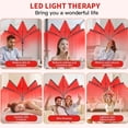 thumbnail image 2 of INSMART Red Light Therapy for Face and Body, 540 LEDs 660nm & 850nm, Adjustable Height 20-59 inches with Stand, Includes Remote Control, 2 of 9