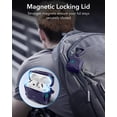 thumbnail image 4 of Funda para AirPods 4 ESR HaloLock Cyber Series con protección contra caídas, 4 of 9