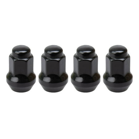 Tusk Tapered Lug Nut 3/8" with 14mm Head Black (4pk) for Polaris SPORTSMAN 800 X2 4X4 EFI 2009