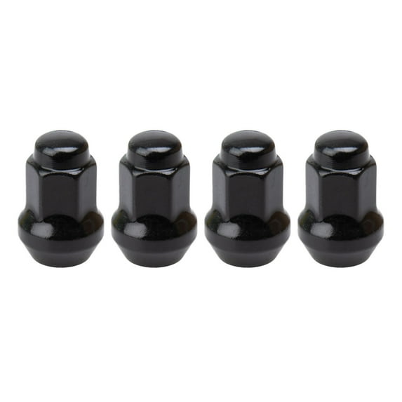 Tusk Tapered Lug Nut 3/8" with 14mm Head Black (4pk) for Polaris MAGNUM 325 4X4 2000-2002