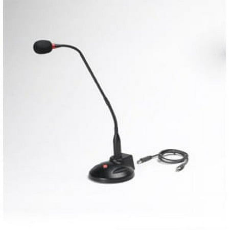 DI-MIC-GN-USB 18 in uni-directional gooseneck mircophone