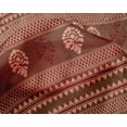 thumbnail image 4 of oneOone Silk Tabby Peach Fabric Ethnic Block Craft Projects Decor Fabric Printed By The Yard 42 Inch Wide, 4 of 4
