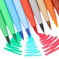 thumbnail image 4 of JWshufel 48 Pack Watercolor Brush Pens with Nylon Tips for Calligraphy Drawing and Journaling Suit for Artists and Beginners No Mess Water Based Paint Markers for Creative Projects, 4 of 6