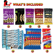 Snacks Gift Variety Basket for Adults (72 Count) Great For Men, Women, Adults, Office, School, Colleges - Gift Assortment Package - Great Gift Basket For Home, Work, Office, Meetings, College