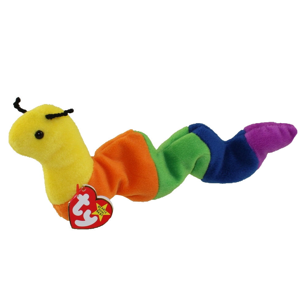 TY Beanie Baby Inch the Inchworm Toy for sale online 