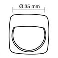 thumbnail image 4 of Richelieu Bp69 1-13/16" Flush Cabinet Pull - Brass, 4 of 4