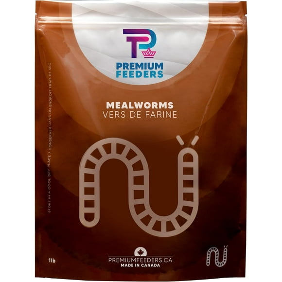 1lb - MEALWORMS by Premium Feeders – Approx 16000 Dried Mealworms - Chicken & Bird Feed - Meal Worms Treats - High Protein - Natural – Mealworm for Chickens, Wild Birds, Hamster, Rat, Hens & Hedgehog