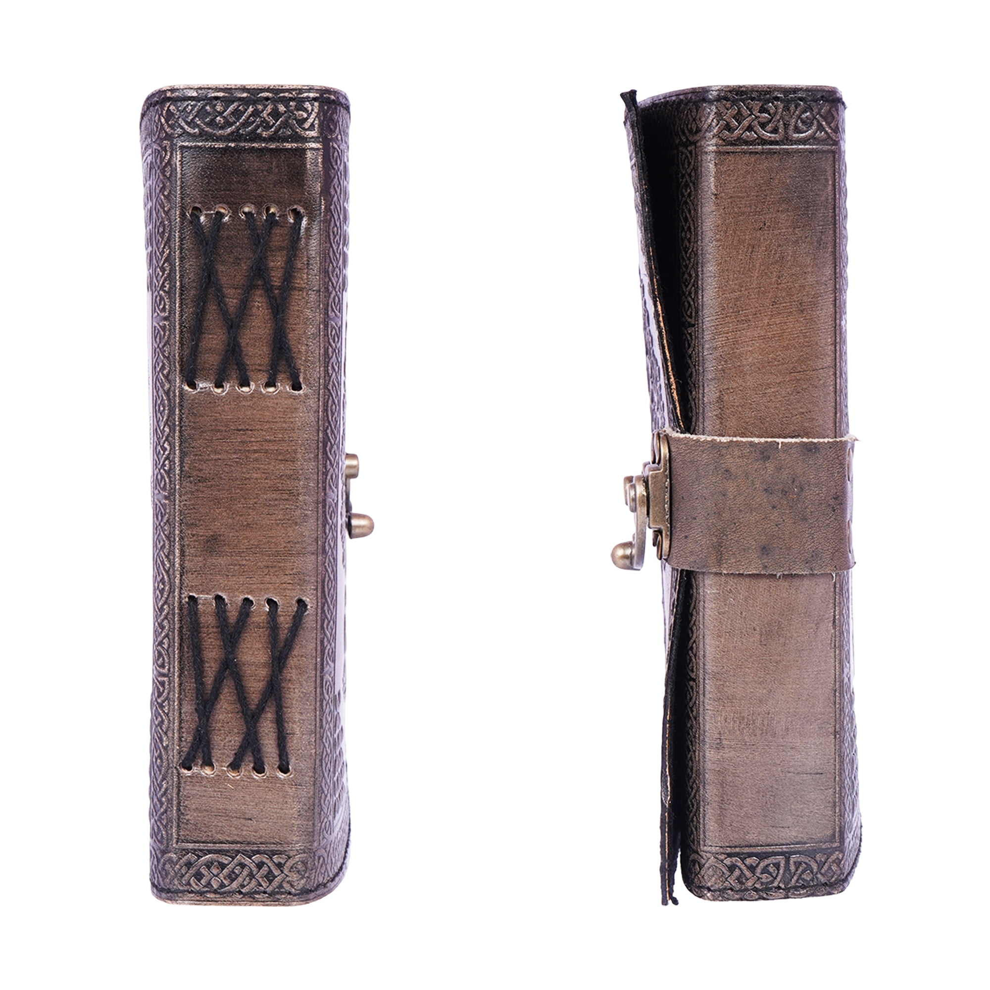 Buddha Leather Journal – Handmade Vintage Embossed Notebook 5x7