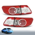 thumbnail image 2 of Pair Rear Tail Lights Brake Lamps Left and Right Side Fit For 2011-2013 Toyota Corolla, 2 of 10