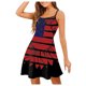 thumbnail image 1 of WILLBEST Vestido Lino Vestidos De Verano Para Mujer Día De La Independencia Casual Minifaldas Sin Mangas, 1 of 4