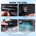 thumbnail image 3 of Precio reducido por tiempo limitado!Ventilador de coche Ventilador de asiento de coche con 3 velocidades, ventilador alimentado por USB para coche, ventiladores de coche que soplan frío, ventiladores, 3 of 7