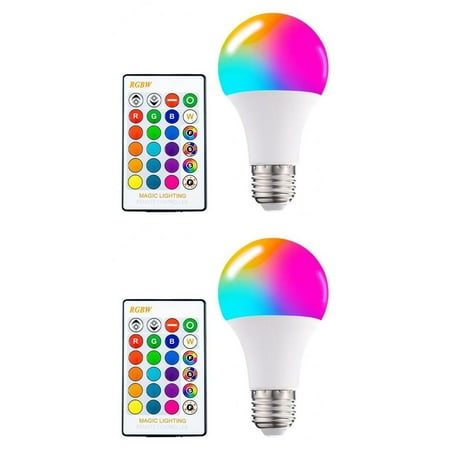 Jusqu'à 59% Ampoules LED à couleurs changeantes avec télécommande