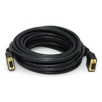 Premium Double-shielded SVGA Cable CL2-Rated With Ferrites~25 feet