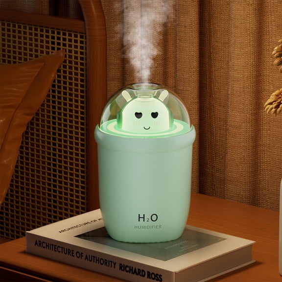 Gcvizuso Essential Oil Diffuser, Aroma Diffuser, Office Desktop Humidifier Home Bedroom Small Aromatherapy Machine Portable Car Light Aromatherapy Spray Rechargeable Model With Battery Inside