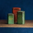 thumbnail image 2 of van Riswick, Jos 12x12 Black Ornate Wood Framed with Double Matting Museum Art Print Titled - Tin boxes I, 2 of 4